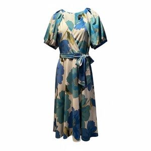 Maison Tara Floral Print Dress Size 12
